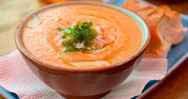 Polievka Gazpacho