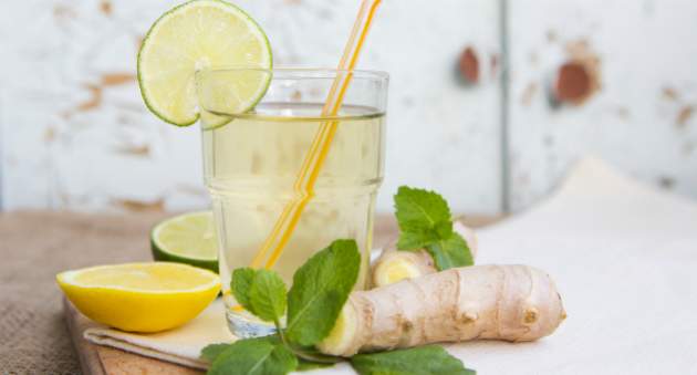 Domáca zázvorová limonáda Domáca zázvorová limonáda