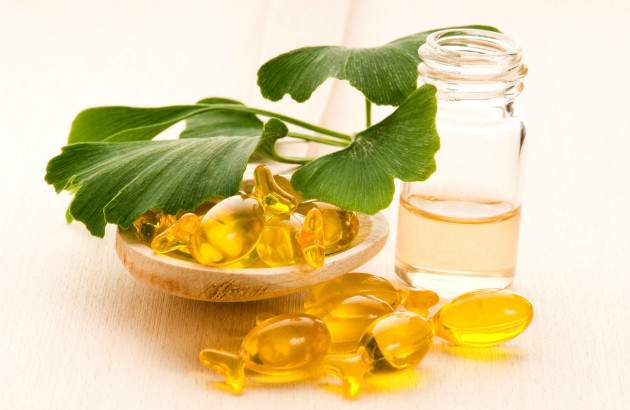 Ginko biloba a prírodné oleje Ginko biloba a prírodné oleje