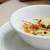 Fotorecept: zelerová polievka  s pečeným cesnakom
